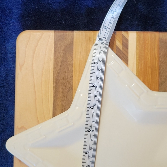 NWOT Set of 2 Longaberger Star Plates - Picture 4 of 5